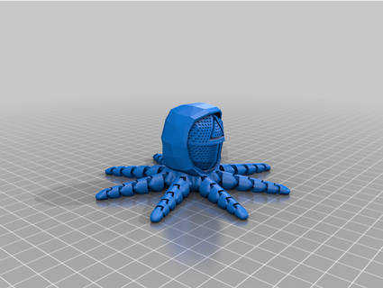 calamaro gioco guardia geekboy3d 3d print model - Mito3D