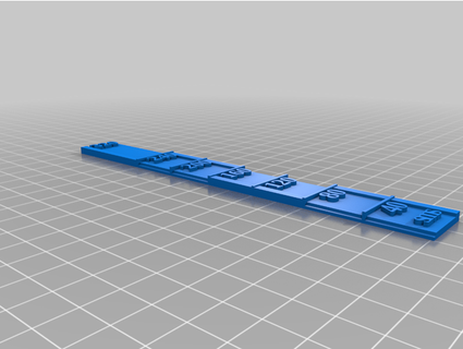 dbmm rulers stewartmstevens 3d print model - Mito3D