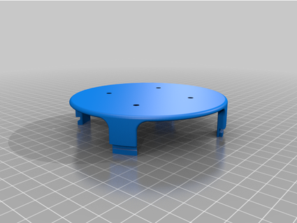 echo dot ceiling mount ompcook 3d print model - Mito3D