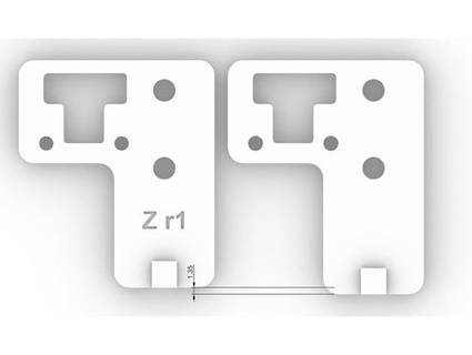 Ender 3 Endstation Halterung neu gemischt daelril 3d print model - Mito3D
