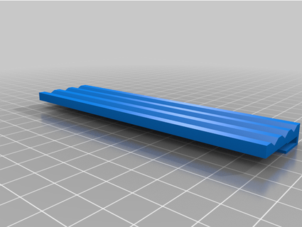 lápiz soporte 1 pulgada mesa blueliner 3d print model - Mito3D