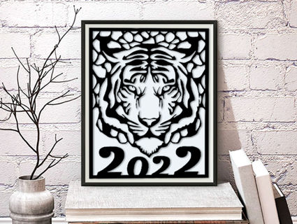 tiger year mishkin2 3d print model - Mito3D