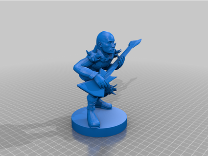 rock balancín plastico 3d 3d print model - Mito3D