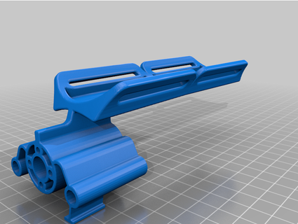simple extended slider abdulis 3d print model - Mito3D