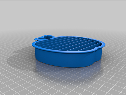 cookie cutter apple ftobler 3d print model - Mito3D