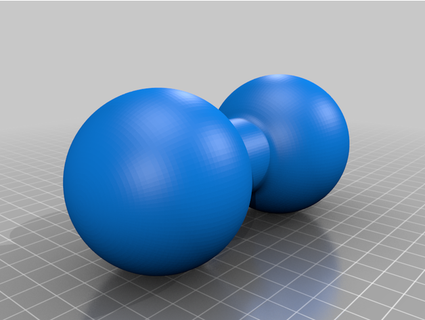 Massage Ball dumm 3d print model - Mito3D