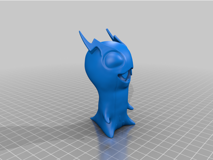 lesmas Slugterra rachadura branca 3d print model - Mito3D