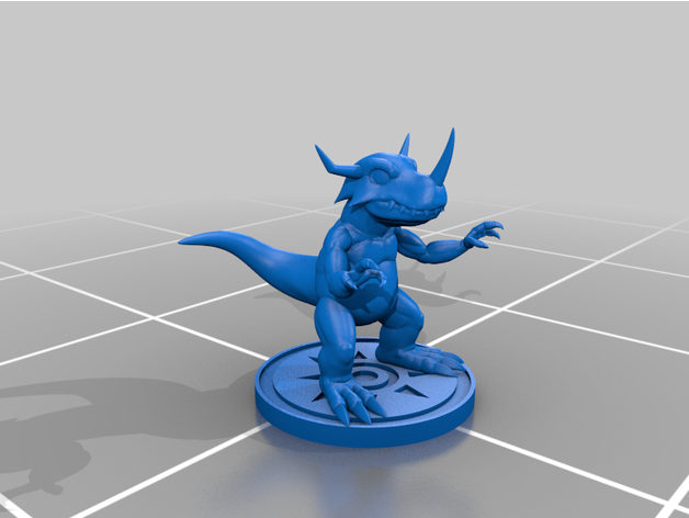 Greymon embuste 3D print model - Mito3D