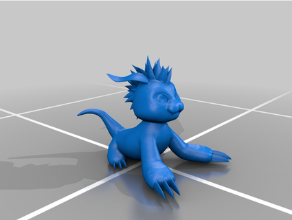 gomamon joekester 3d print model - Mito3D