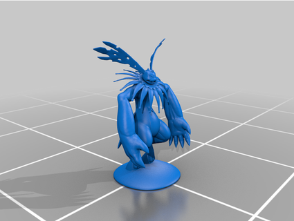 cherubimon vice joekester 3d print model - Mito3D