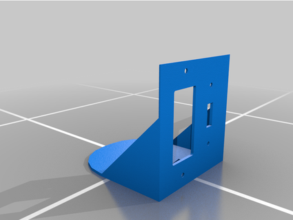 amazon echo wall plate shelf pocono printing 3d print model - Mito3D