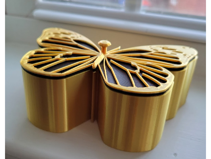 borboleta joalheria caixa jbdoge 3d print model - Mito3D