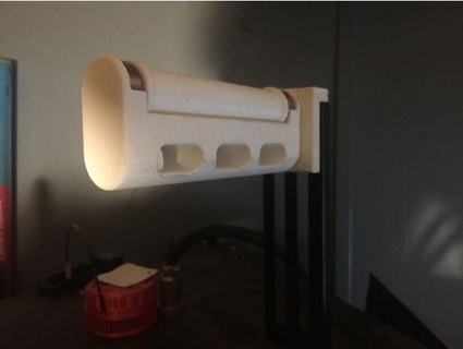 flsun qq-s pro filament spool holder using factory capthowdy126 3d print model - Mito3D