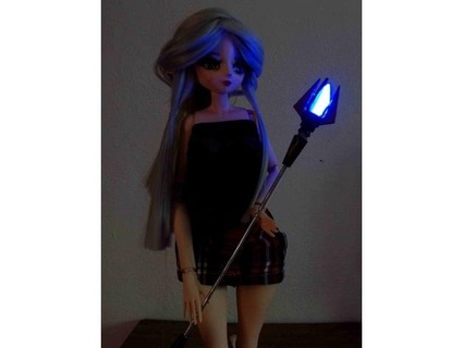 lighted scepter bjd doll edgarhp 3d print model - Mito3D