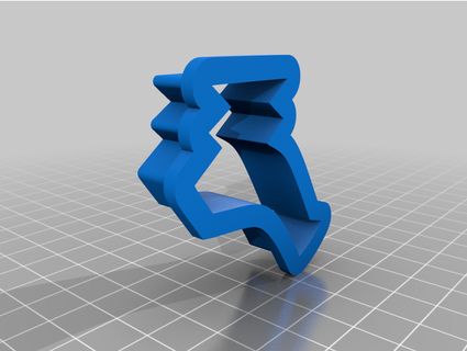 bird cookie cutter sursunny 3d print model - Mito3D