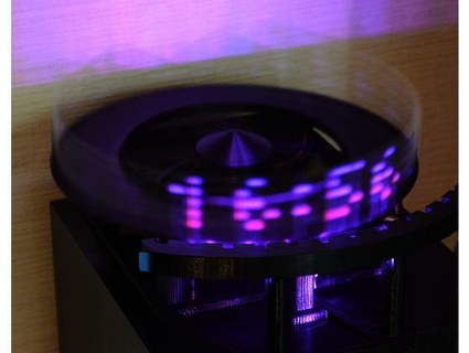 full color dot matrix display zoetrope shiura 3d print model - Mito3D