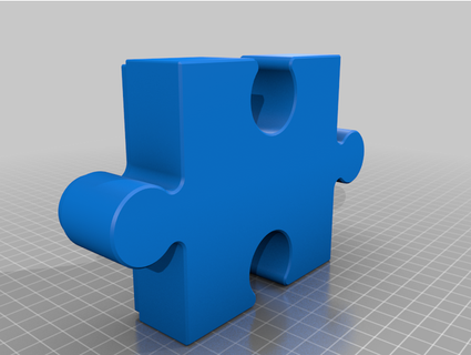 puzzle modèle boîte 3d pensant 3d print model - Mito3D