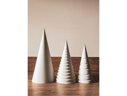 cone trees creaserra 3d print model - Mito3D