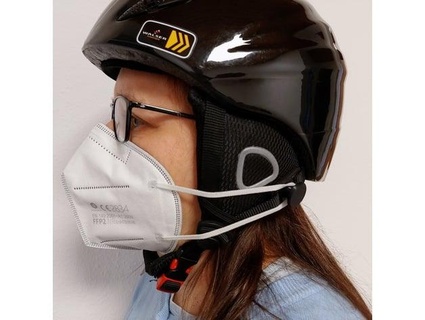 mask mount ski helmets maskenhalter f r ski-helme mathias71 3d print model - Mito3D