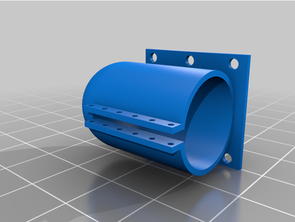 test tube mount fulkol 3d print model - Mito3D