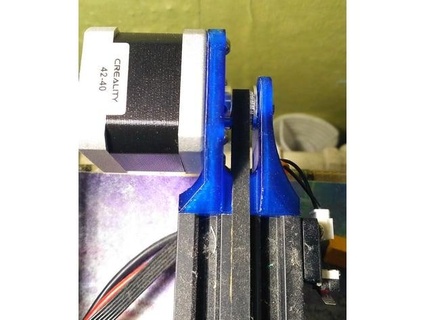 ender 3 pró y axis suporte rolamento juk 3d print model - Mito3D