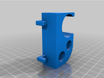 support mag lite - skadis flagdidou 3d print model - Mito3D