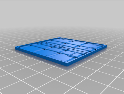 shipping container door 3leftturns 3d print model - Mito3D