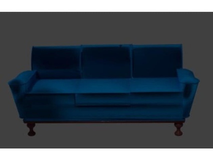 confortable canapé tantinefa 3d print model - Mito3D