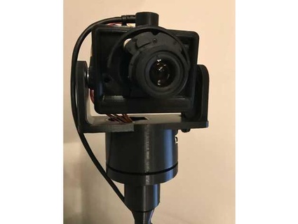 lampone pi hq telecamera + zero ptz ge ko 3d print model - Mito3D