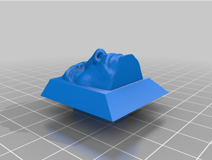 dwayne johnson keycap sketchy3dsimp 3d print model - Mito3D