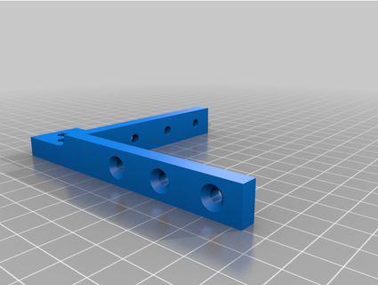 cr-10 s5 bed chain connector strain relief mhypothetical 3d print model - Mito3D