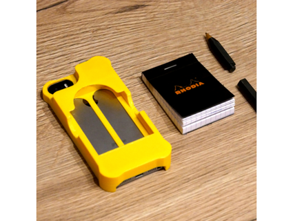 téléphone intelligent Cas gaine carnet stylo secret poche mat lek 3d print model - Mito3D