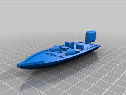 bas tekne süs derecesi mühendislik 3d print model - Mito3D