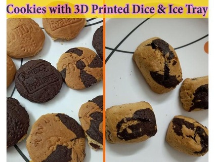 3d printed cookie cutter dice crazyindiana 3d print model - Mito3D