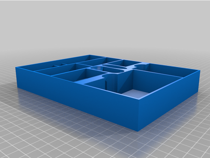 final girl core box insert xjhath 3d print model - Mito3D