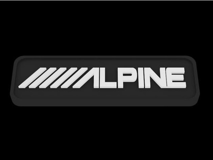 alpine logo high caliber 3d print model - Mito3D