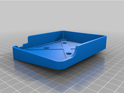 angled case dumbpad csn495 3d print model - Mito3D