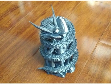 mountain dragon justinsdk 3d print model - Mito3D