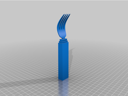 expando fork trapjaw26 3d print model - Mito3D