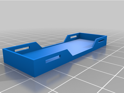 scx10 battery tray remix 2021 rcdude2793 3d print model - Mito3D