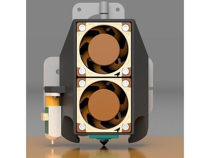 amélioré ventilateur monter ender 5 microswiss direct conduire mkii larsolovmartinstrand 3d print model - Mito3D