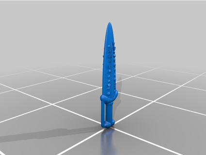 ustalar Evren mermer kılıç dokgoblin 3d print model - Mito3D