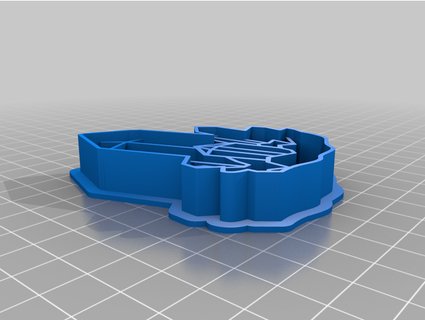 cristal cortador galletas nhmw nhmwien 3d print model - Mito3D
