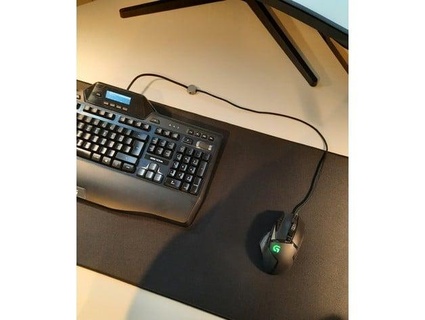 kabeldurchfuehrung Maus tastatur 3diymensional 3d print model - Mito3D