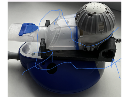 nebuliser stand pari cayston ilxphoto 3d print model - Mito3D