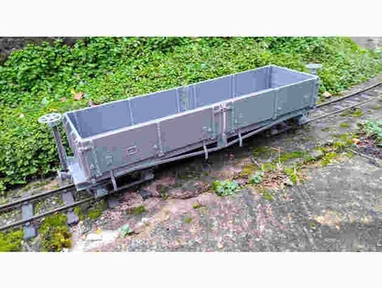wdlr class wagon timber underframe 16mm scale bblr 3d print model - Mito3D