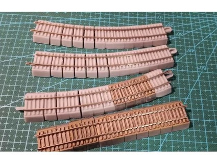 n-scale custom track compatibility melkor37 3d print model - Mito3D