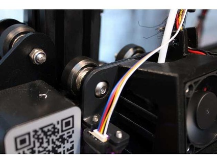 Satsana Ventilator Leitung Ender 3 Lager cr berühren montieren Ausführung dbarbs 3d print model - Mito3D