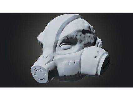 halo grunt head + holiday ornament combat evolved planetalexanderprojects 3d print model - Mito3D
