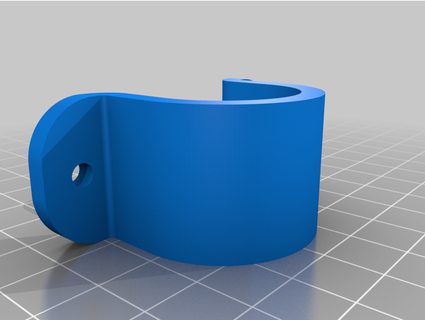 pipe clamp 1in emt vwphan 5900 3d print model - Mito3D